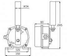 品牌選卓信立輥跑偏開(kāi)關(guān)GHPK-2-12-30糧倉(cāng)跑偏開(kāi)關(guān)