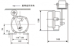 速度開關，測速傳感器XSAV11801（低速型）高低速速度開關